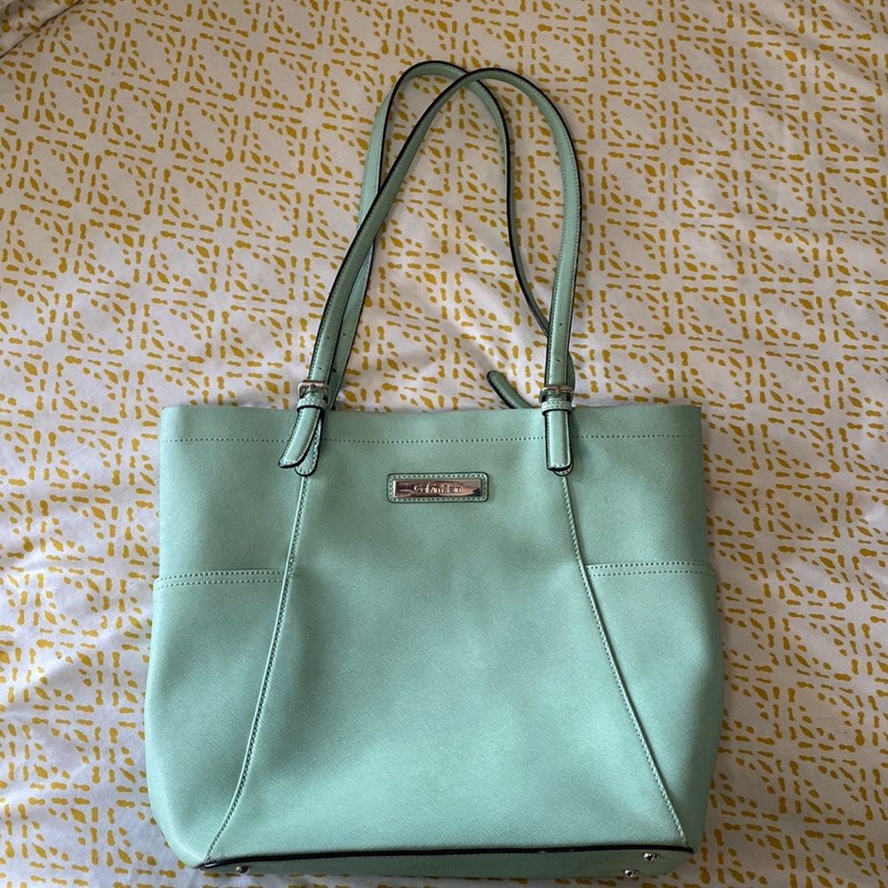 Calvin Klein Large Turquoise Tote